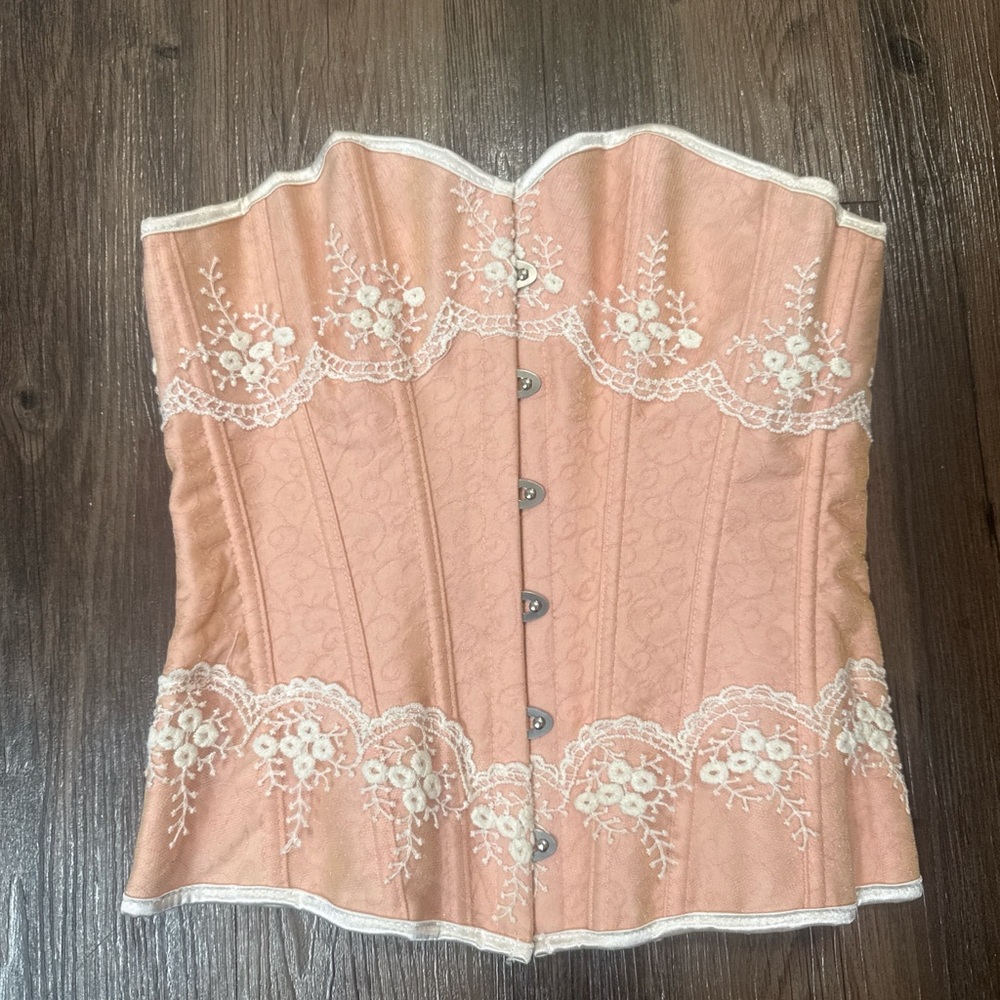 Corset Story Vaacodor Pink Floral Corset
